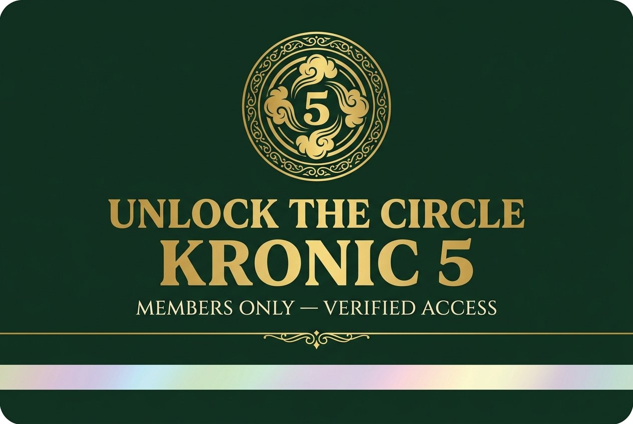 Unlock the Circle — Kronic 5 Membership Pass
